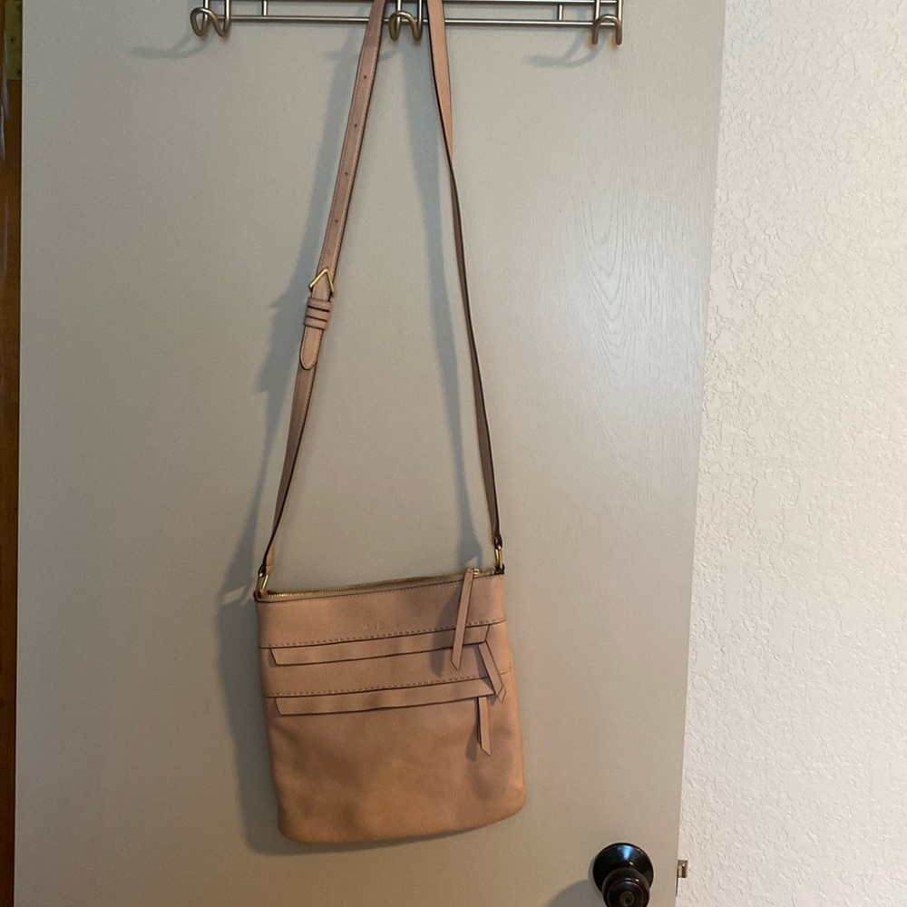 Vera Bradley, leather crossover, purse, good used condition